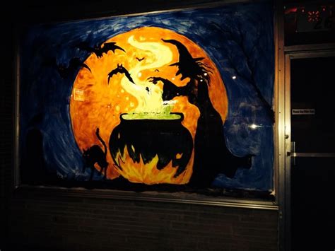 Elevate Your Interior Design Game with a Witch Window Mural